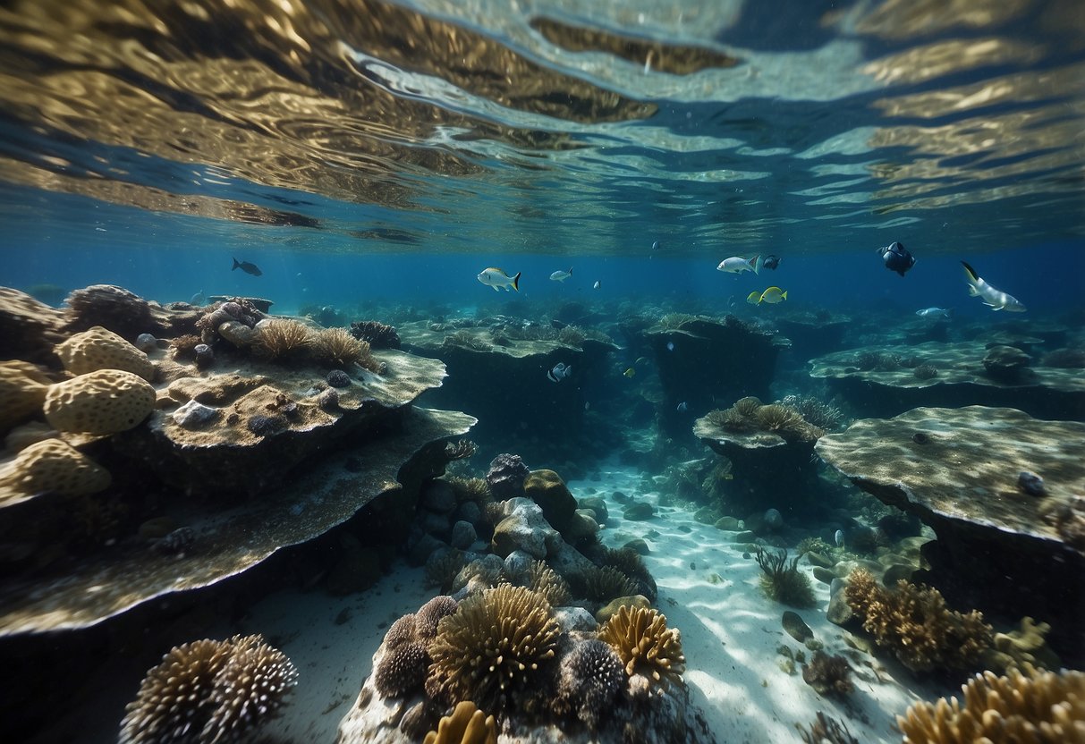 The crystal-clear waters of Dyer Island teem with diverse marine life, from colorful fish to majestic sharks, creating an underwater paradise for divers