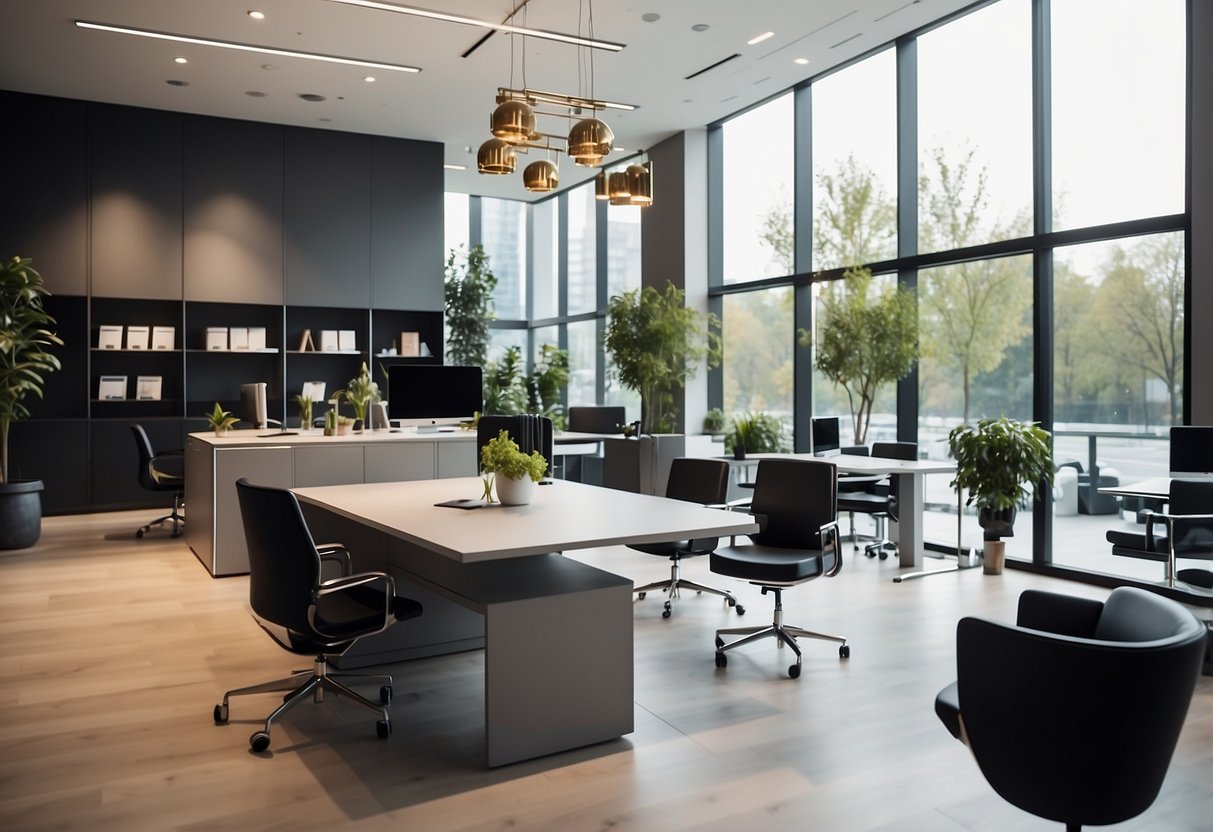 Office Furniture Showroom Design Tips and Ideas for a Space