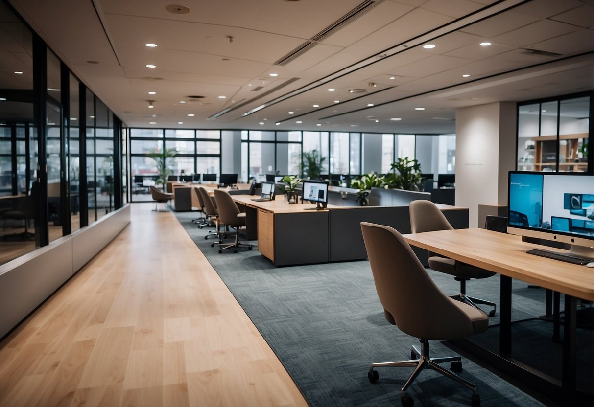 Office Furniture Showroom Design Tips and Ideas for a Space