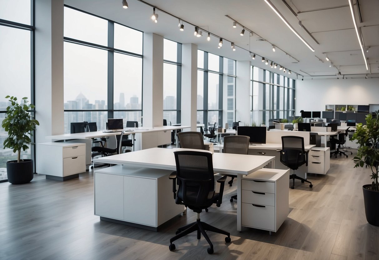 Office Furniture Showroom Design Tips and Ideas for a Space