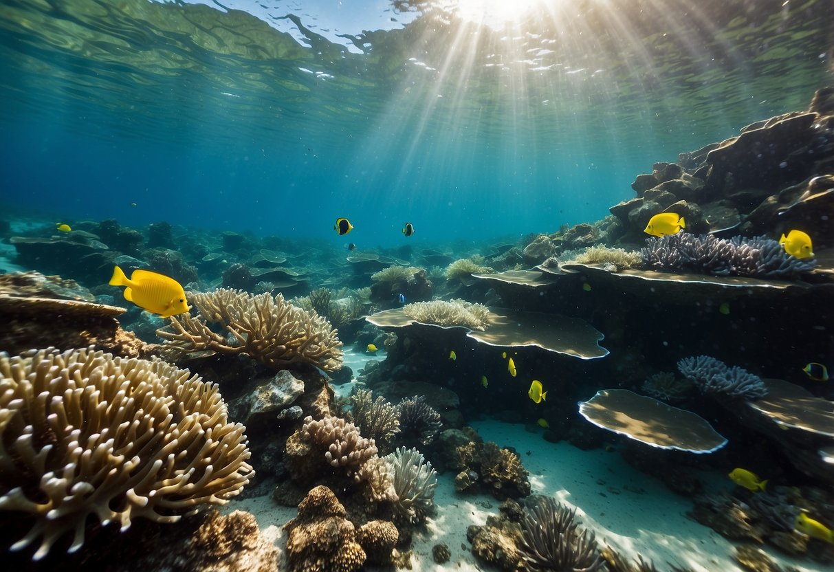 Crystal-clear water, colorful coral, and abundant marine life await. Gear up with a mask, snorkel, and fins. Check currents and weather. Stay close to your group. Enjoy the beauty of the underwater world