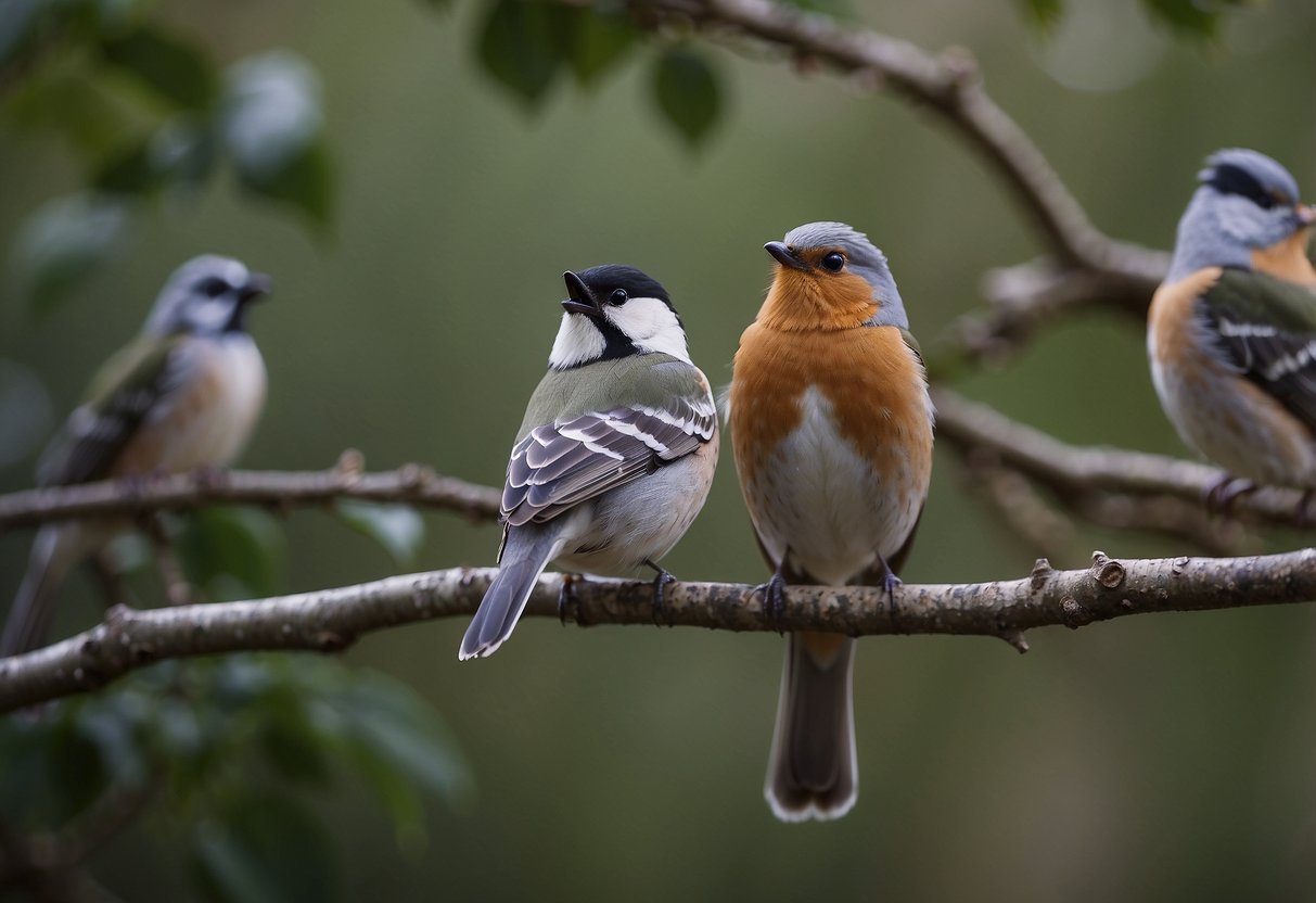 Birds startled by sudden movement, watchers make mistakes