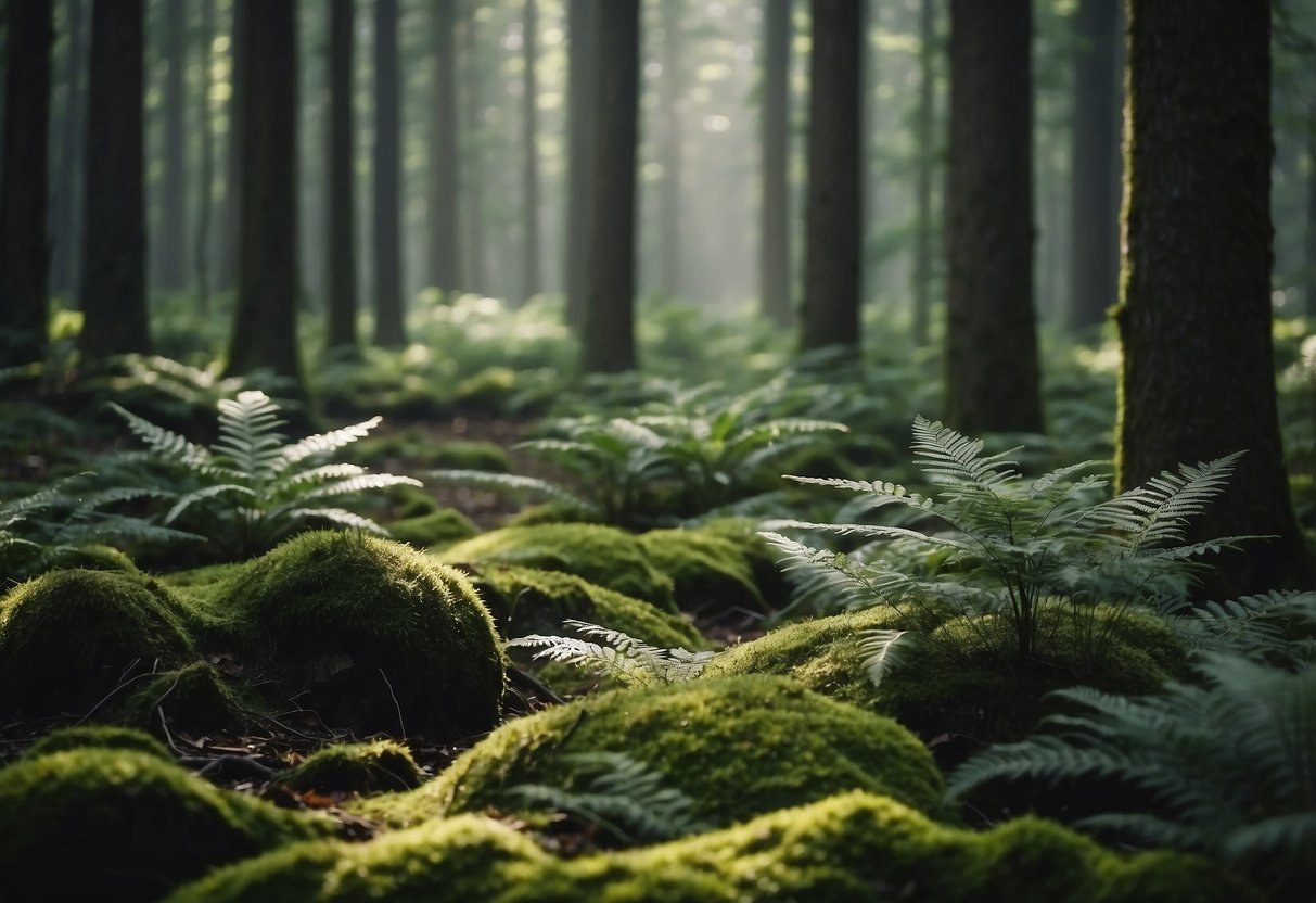 Lush Bialowieza Forest teems with diverse wildlife in Poland