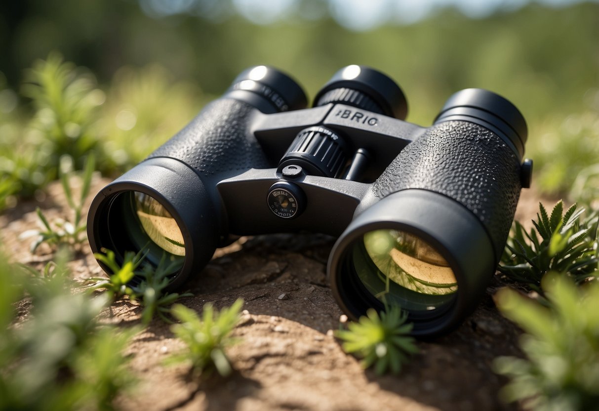 Bring binoculars for a closer view of wildlife in hot weather