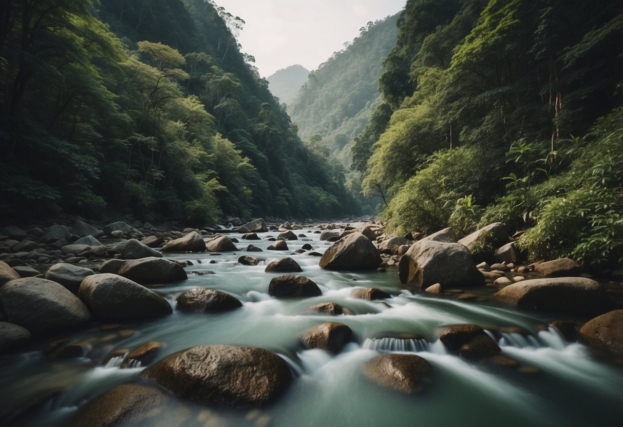 Lush forests, tranquil rivers, and diverse wildlife populate the scenic routes in Asia. Follow safety guidelines while observing the natural beauty