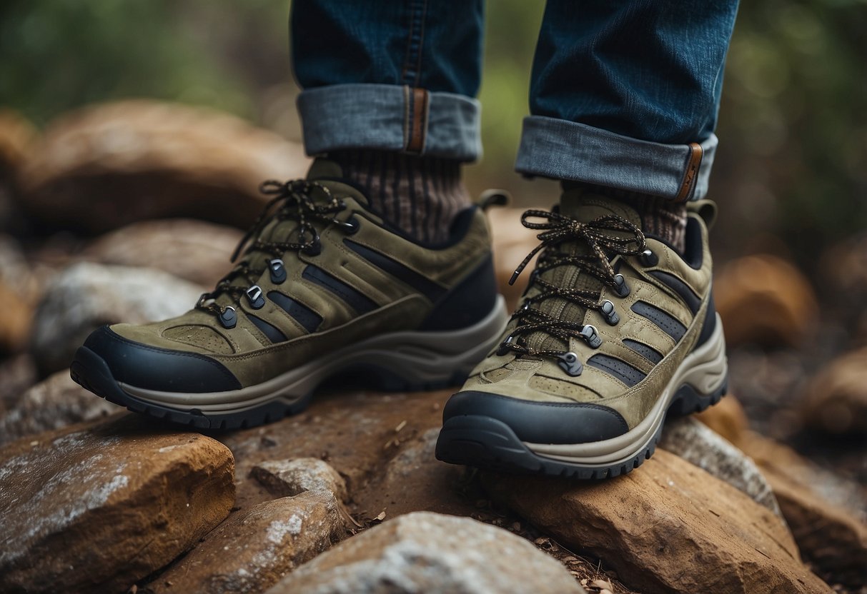 Wildlife shoes on rocky terrain, surrounded by diverse wildlife