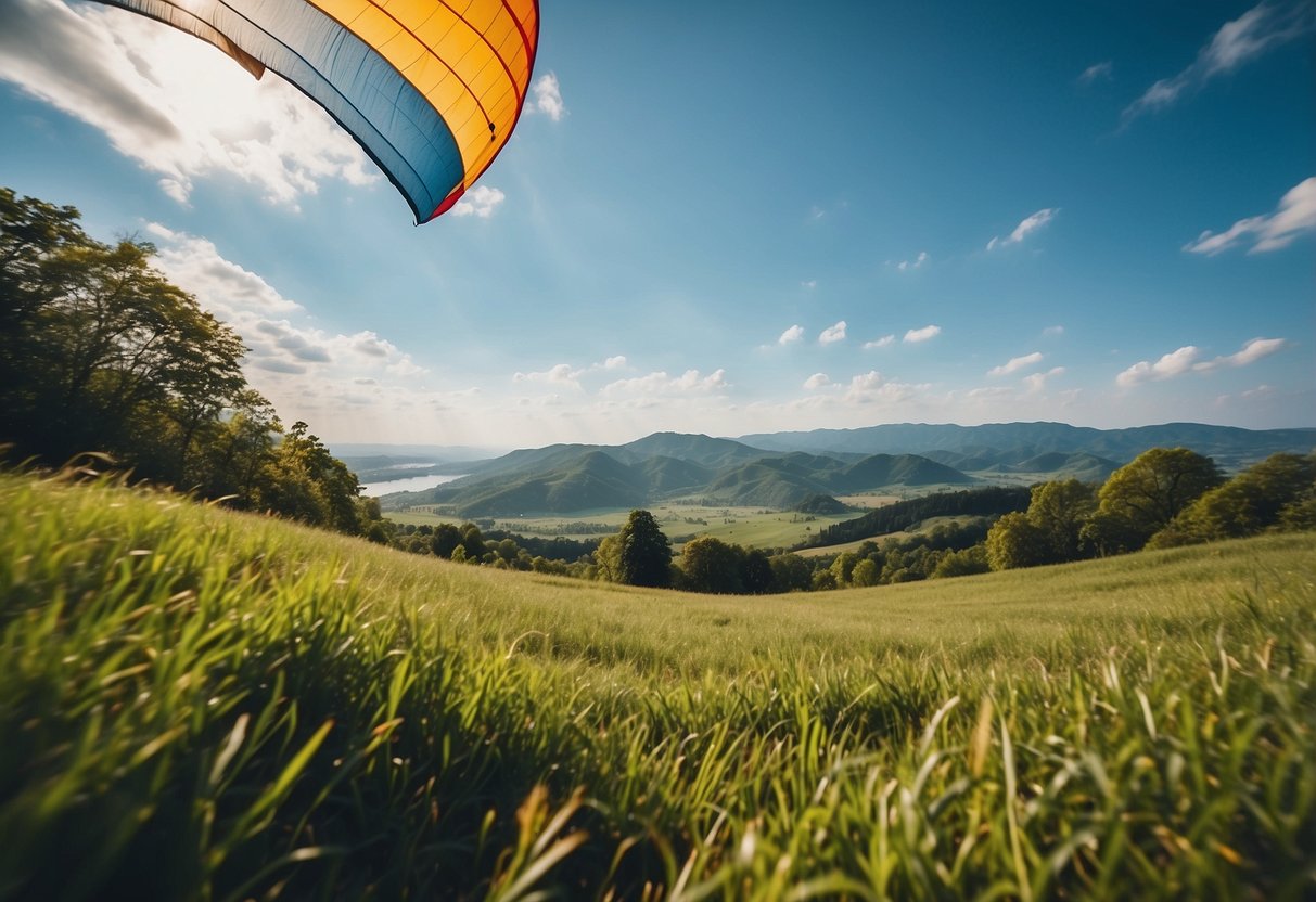 Clear blue skies, gentle breeze, lush green fields, sparkling lakes, and winding rivers - ideal settings for kite flying trips