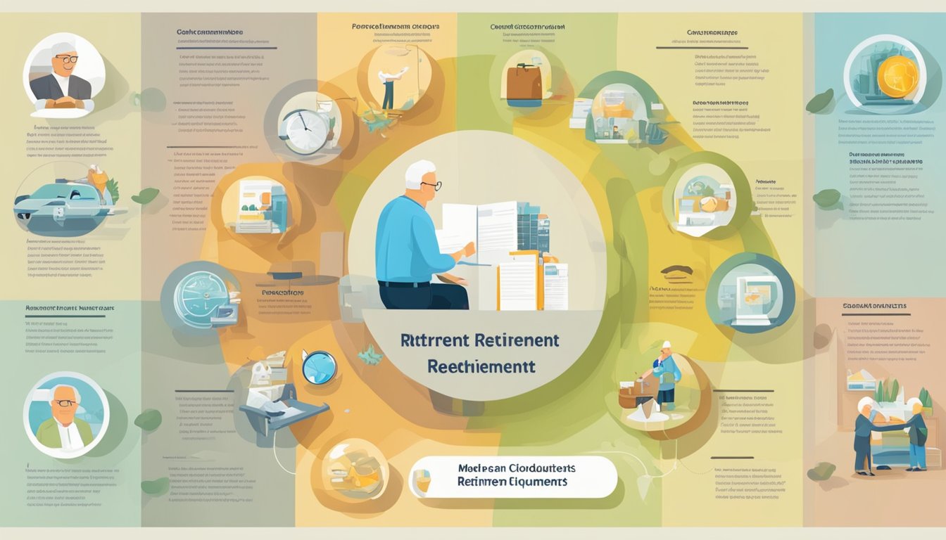 Specific conditions and requirements for different types of retirement. No human subjects or body parts