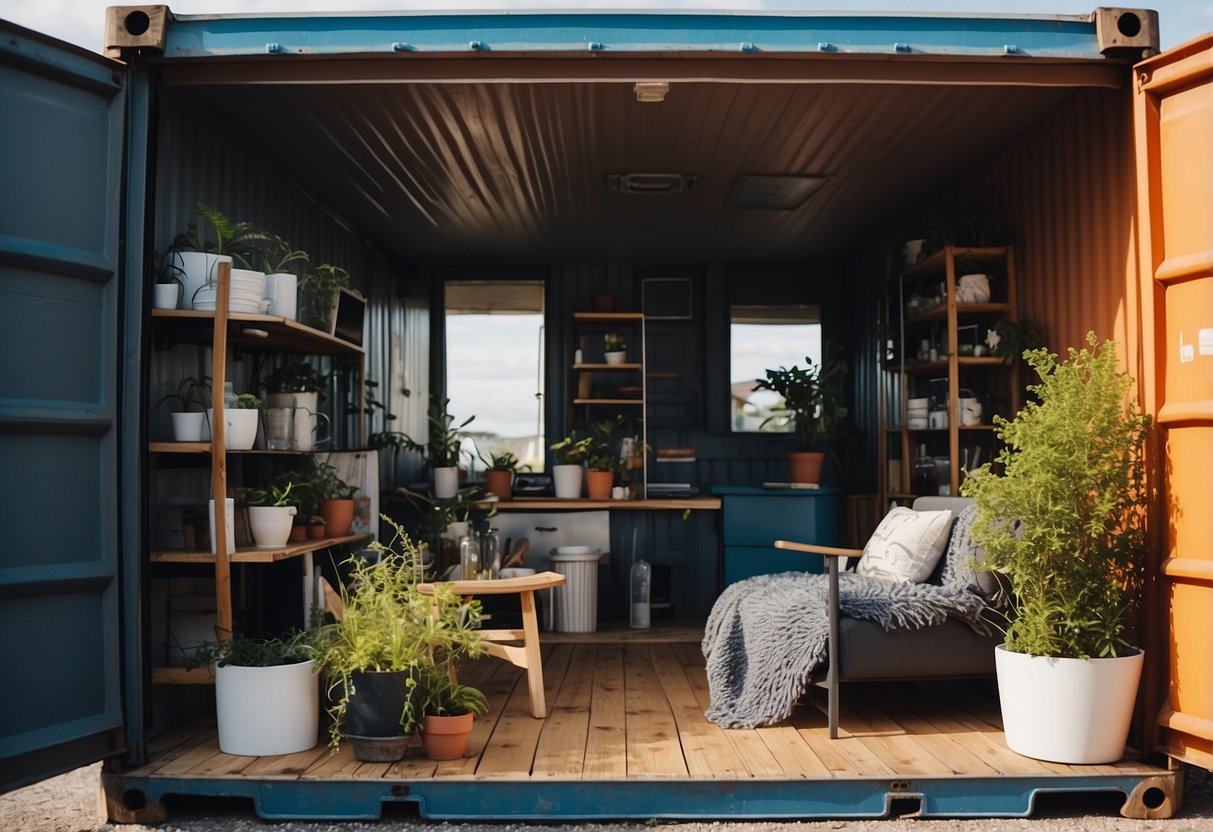 A container home with inadequate ventilation, cluttered with 10 items designers wish homeowners would avoid