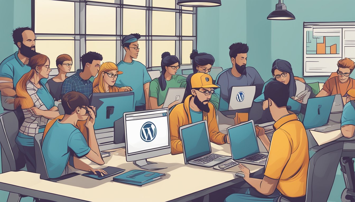 The WordPress community troubleshoots a WordPress login error