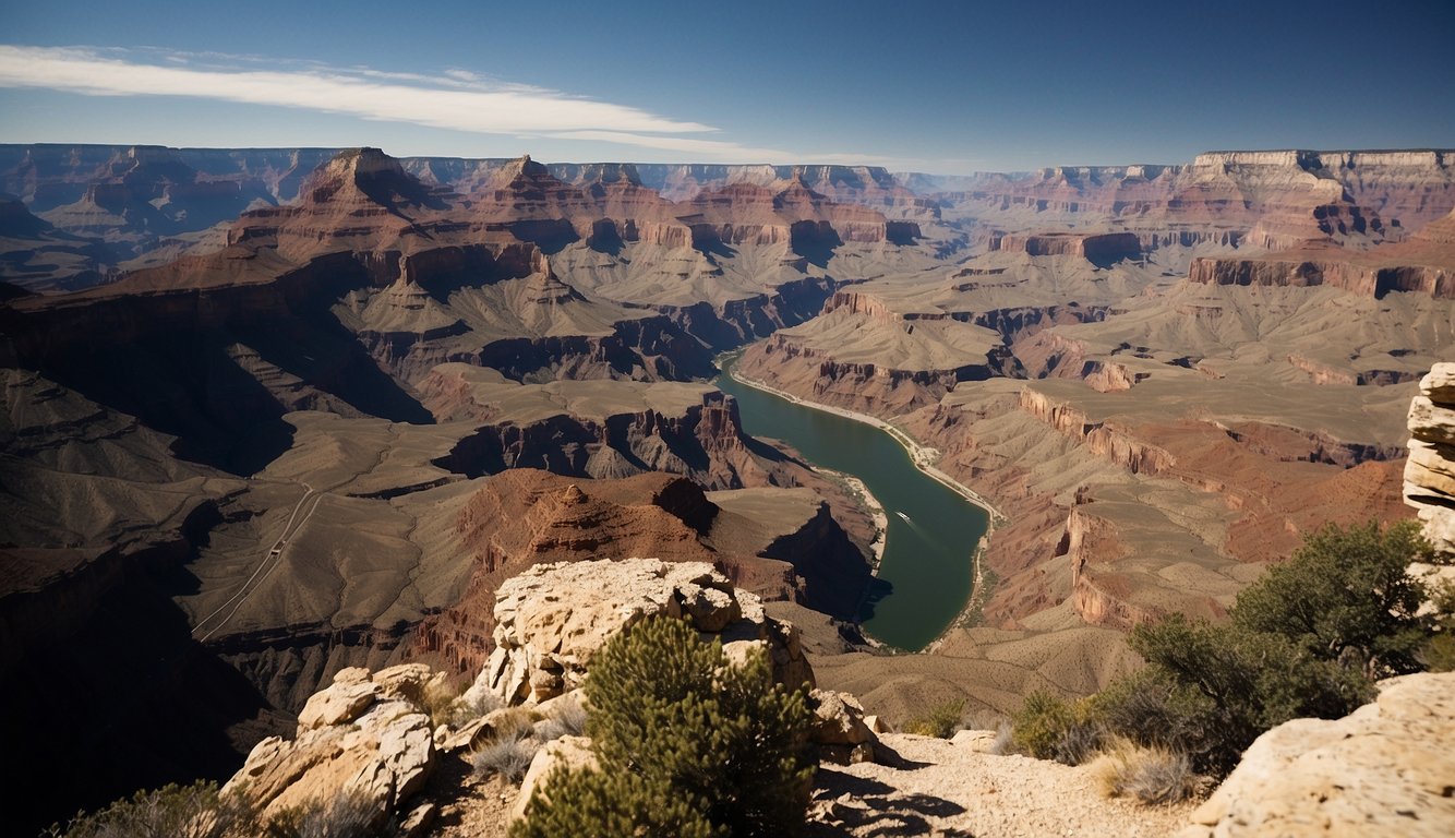 Iconic landmarks like the Grand Canyon, Statue of Liberty, and Golden Gate Bridge stand tall amidst diverse landscapes in the USA