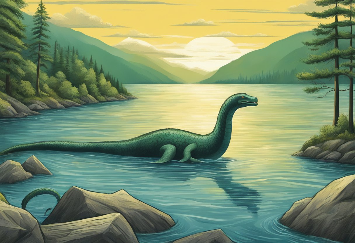 The Loch Ness Monster myth spreads through books, movies, and tourism, influencing global culture