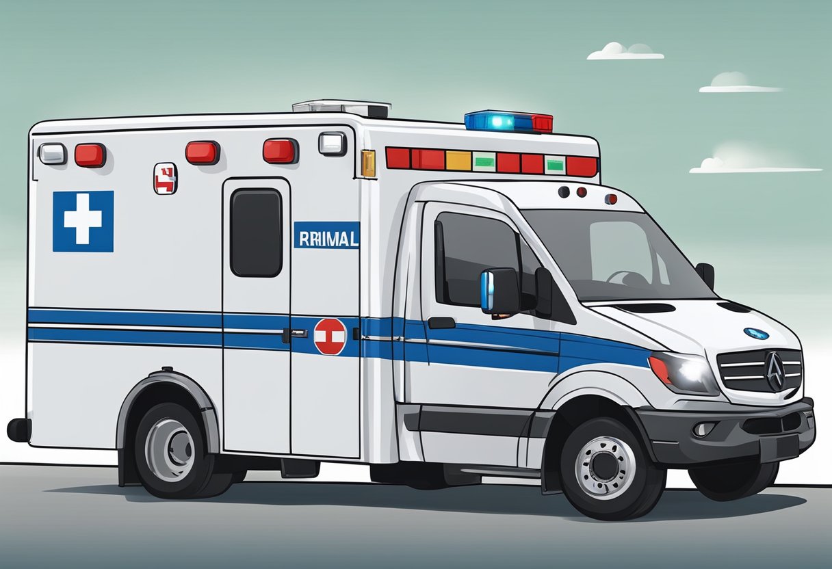 An ambulance from the public health system can transport to a private hospital