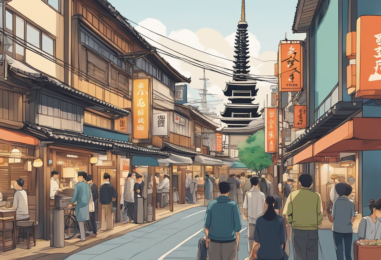 The bustling streets of Asakusa, Tokyo are lined with the 5 best restaurants. Each one exudes its own unique charm, from traditional Japanese izakayas to modern fusion eateries. The aroma of sizzling tempura and savory ramen