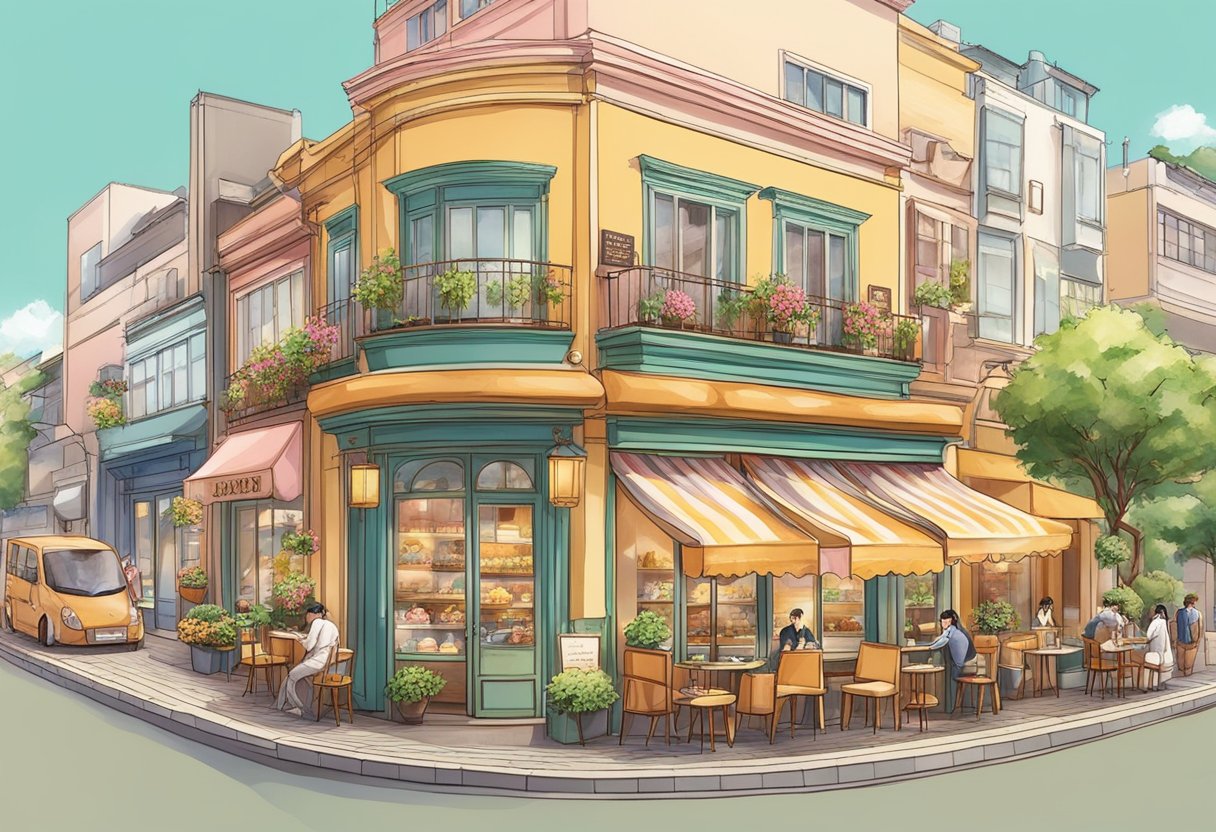 Five dessert restaurants in Tokyo: colorful pastries, elegant cakes, and decadent ice cream. Each restaurant has a unique ambiance and specialty desserts