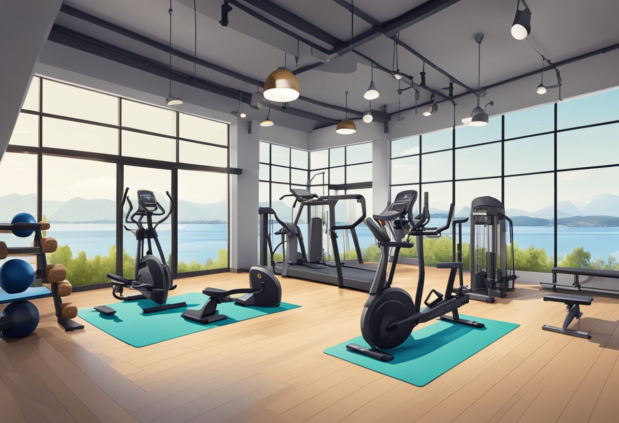 A gym on Islands Brygge with various equipment and facilities for personal training