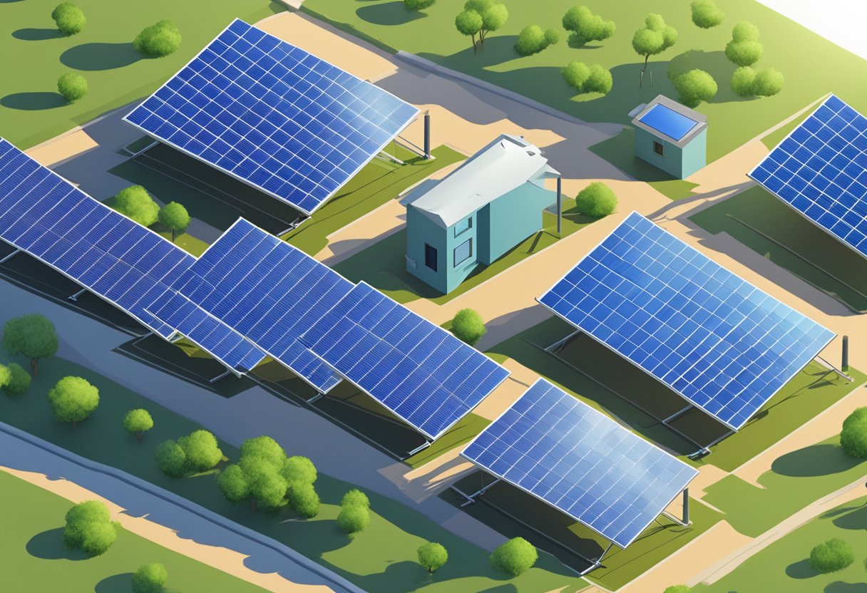 The economy of solar cell production taxed on solar panels