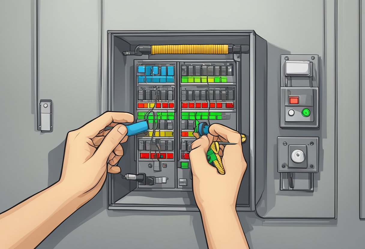 Execution of changing a power switch