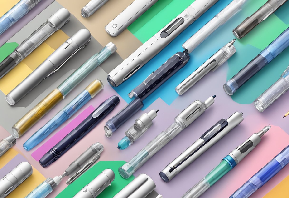 Insulin pen stored in various conditions for durability test