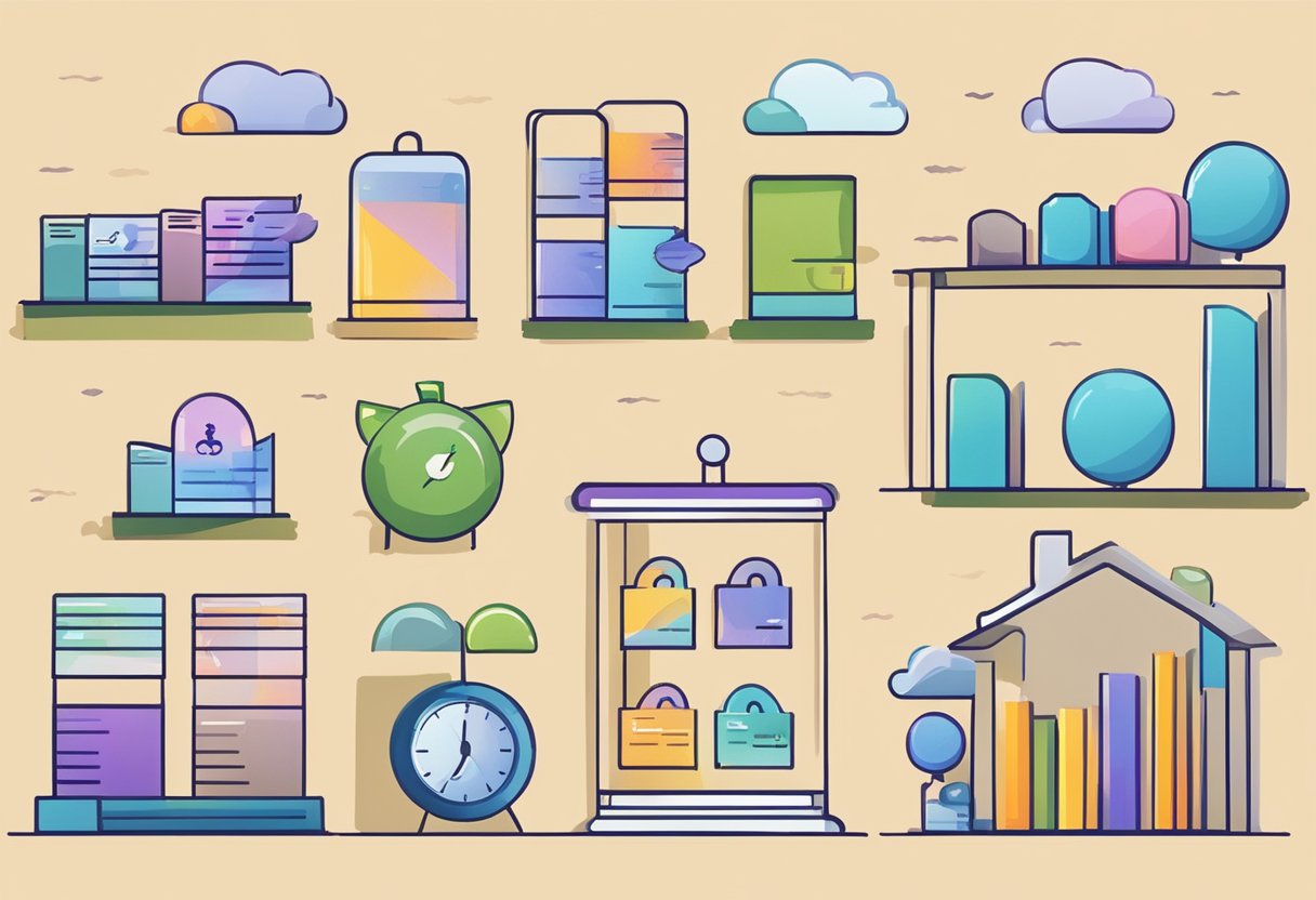 Various types of savings accounts and their conditions, illustrating how interest works on a savings account