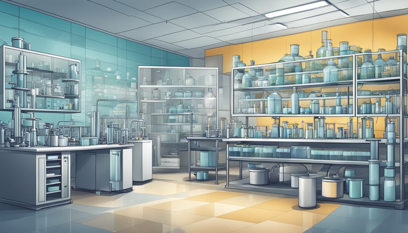 A laboratory setting with controlled variables and randomization to depict different research designs