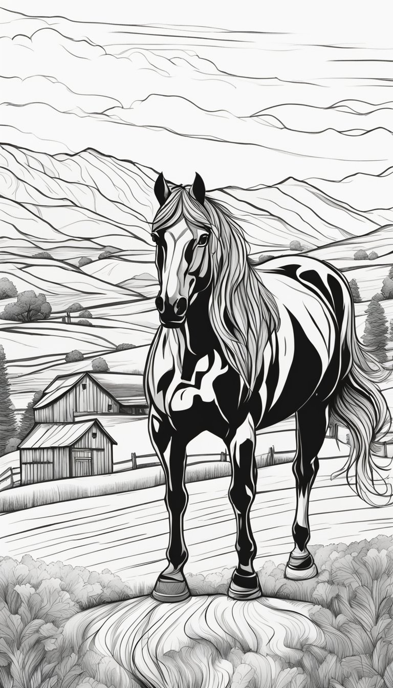 21 Horse Drawing Ideas: Inspiration For Your Next Art Project - Lets 