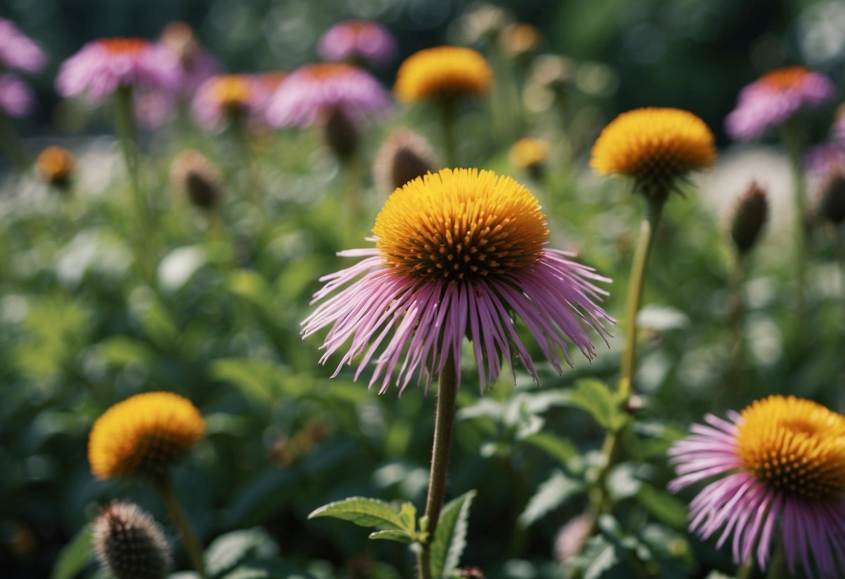 A garden bursting with colorful native plants attracts diverse wildlife and requires minimal maintenance