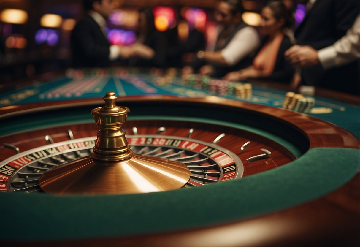 A roulette wheel spins, cards are dealt, and a crowd cheers at the top live casino games