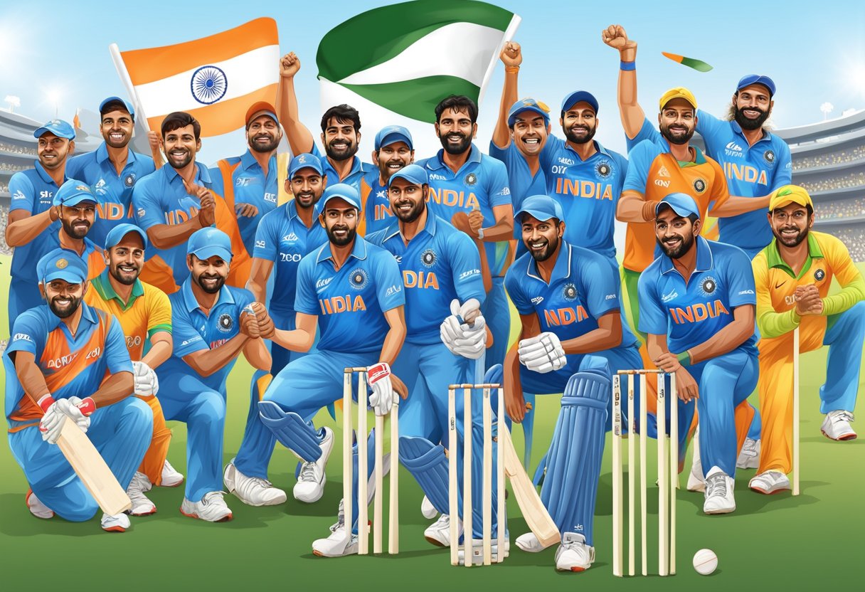 India celebrates T20 cricket victory, veteran players, best selection
