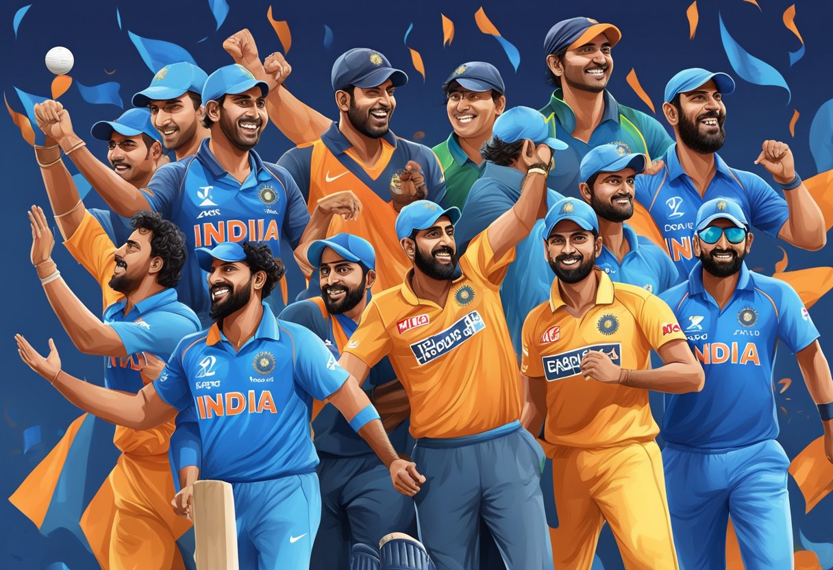 India celebrates T20 cricket victory, showcasing veteran players and selecting the best team