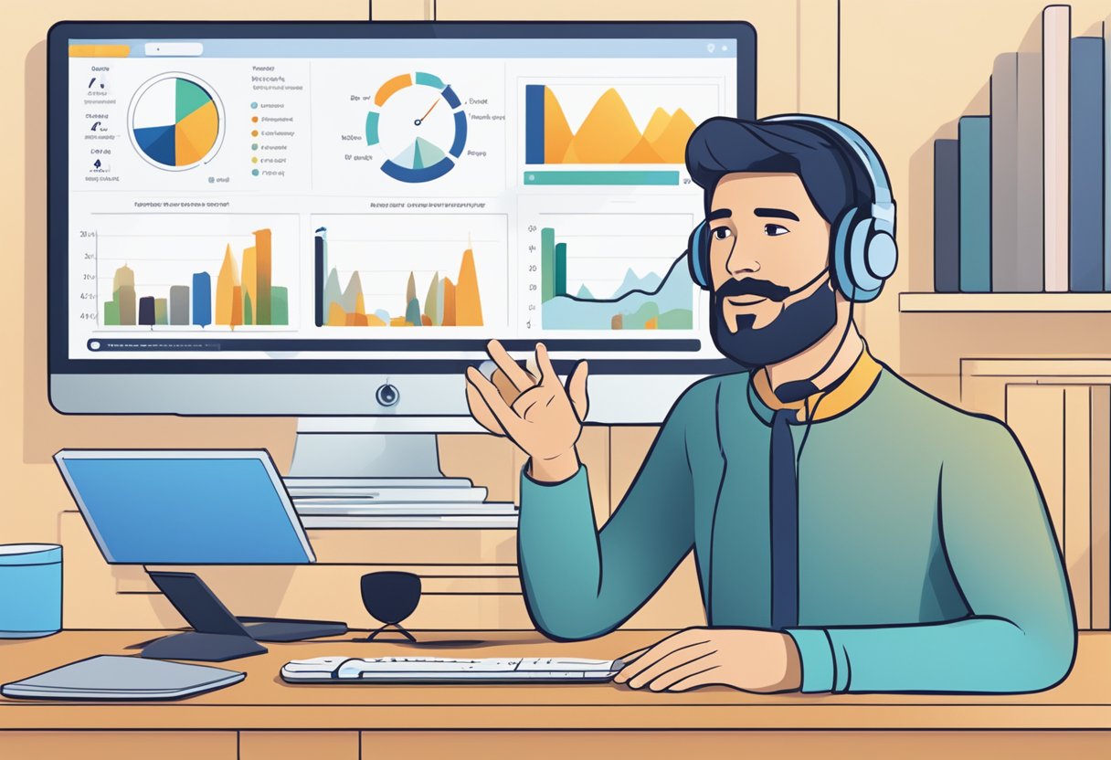 Use AI to analyze nonverbal cues and linguistic patterns in video interviews