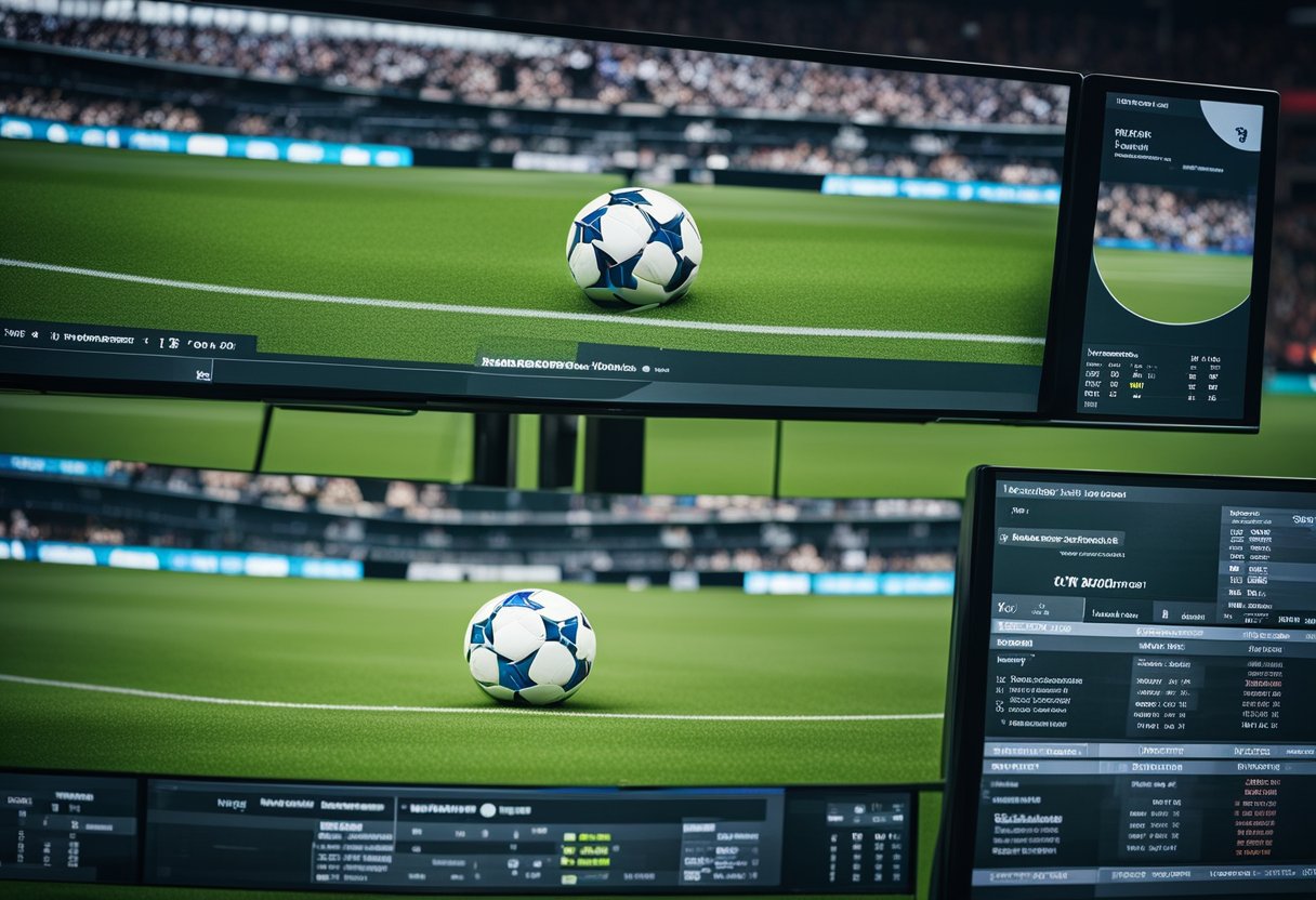 VAR system captures live match action, analyzing critical moments for potential errors. When a controversial decision occurs, the referee is alerted to review the footage on a monitor, ensuring fair play