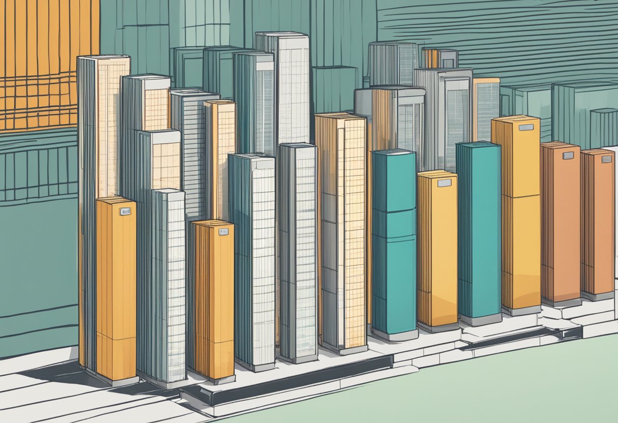 A bar graph comparing the number of sellers on Amazon, Mercado Livre, and Shopee