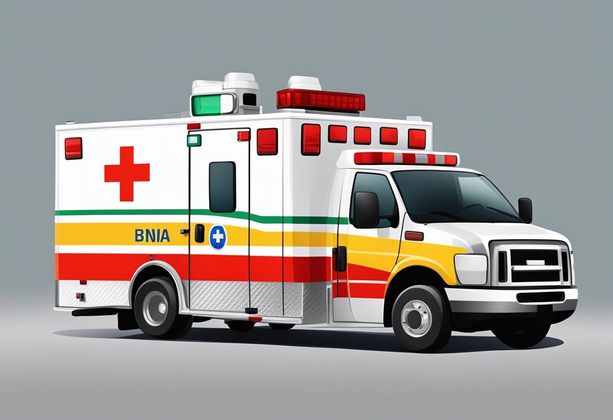 Ambulância Emergência: Equipamentos e Procedimentos Essenciais 3 An ambulance with essential emergency equipment