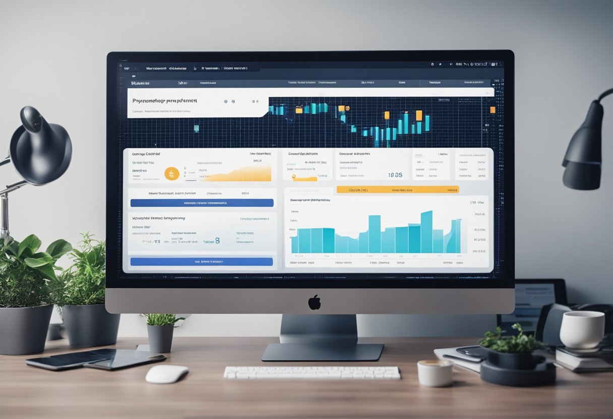 A computer screen displaying a decentralized finance platform with recurring payment options using cryptocurrency