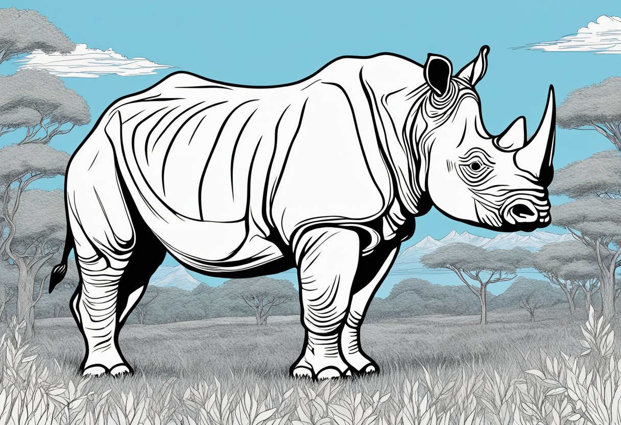 21 Rhinoceros Drawing Ideas: Get Creative with These Fun and Unique ...