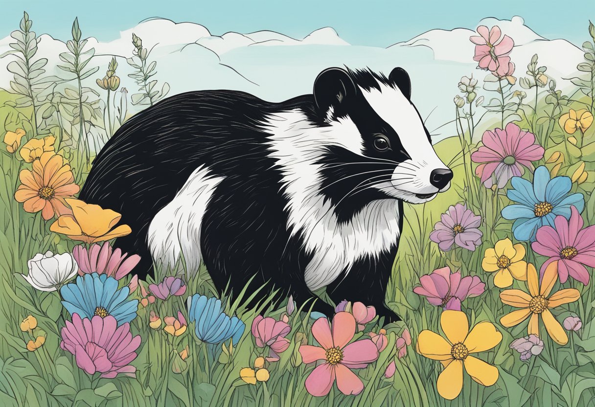 21 Skunk Drawing Ideas: Get Creative With These Adorable Black And 