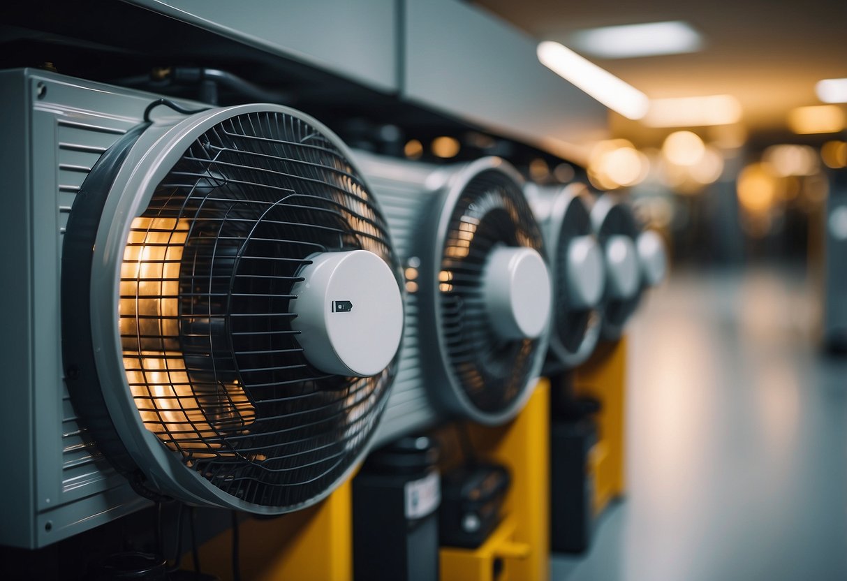 An efficient heating and cooling system saving on energy bills