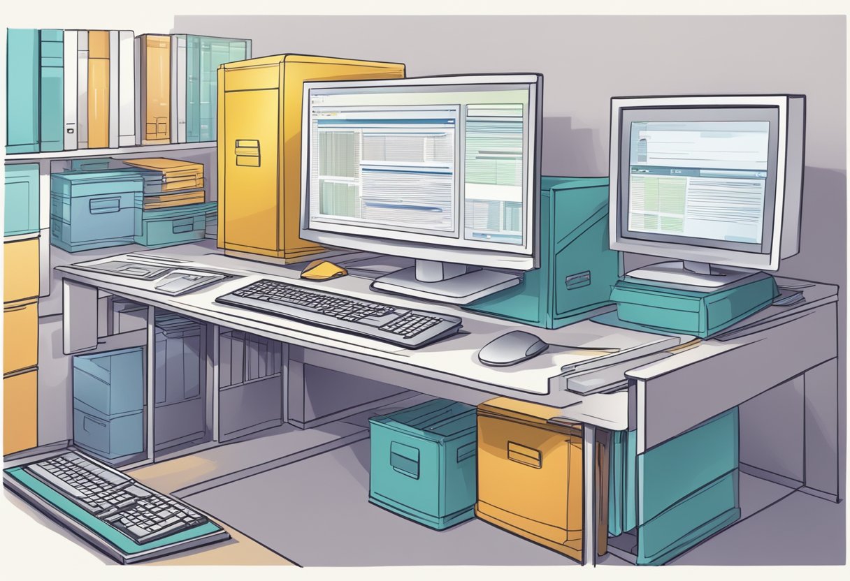 A computer program scans a website, extracting data into a digital file