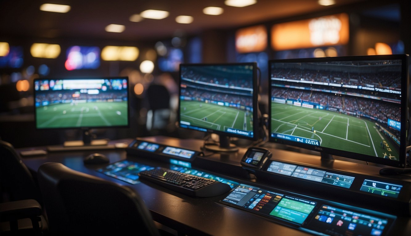 Two sports betting platforms, Dafa Sports and OW Sports, compete in a dynamic matchup