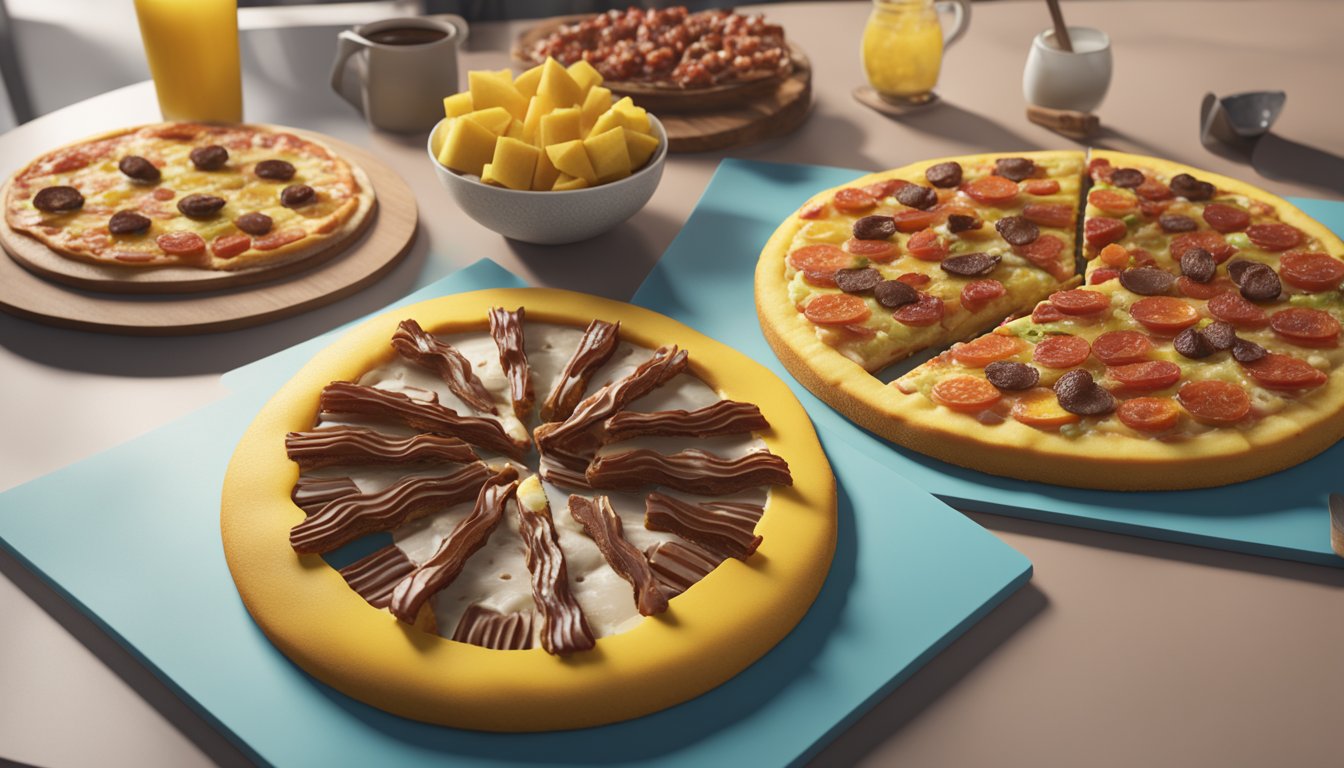 Chocolate-covered bacon and a pizza topped with pineapple, both surrounded by debate and controversy