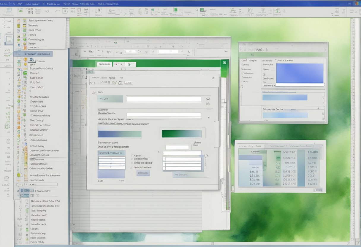 A computer screen displaying a message box with the Excel VBA logo and a prompt for user input