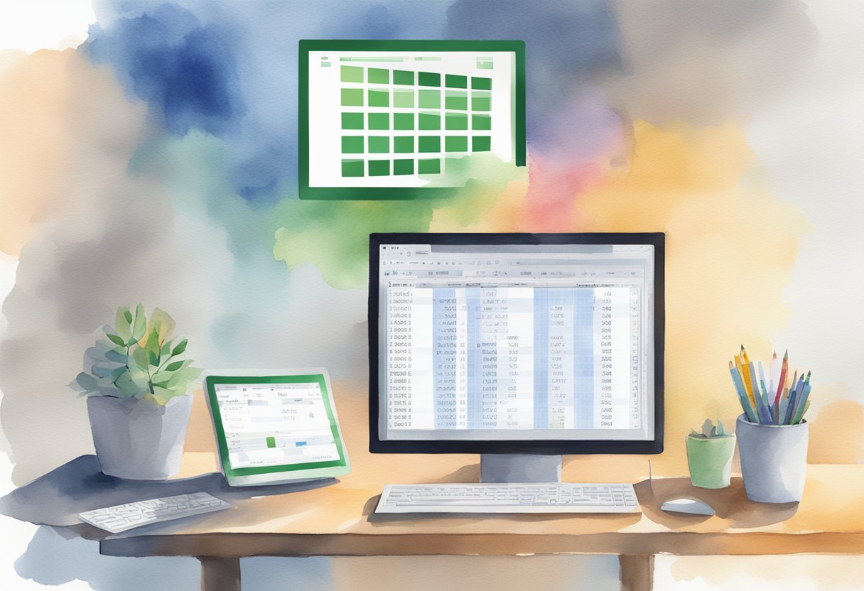 A computer screen displaying an Excel VBA message box with various return values being handled by the code