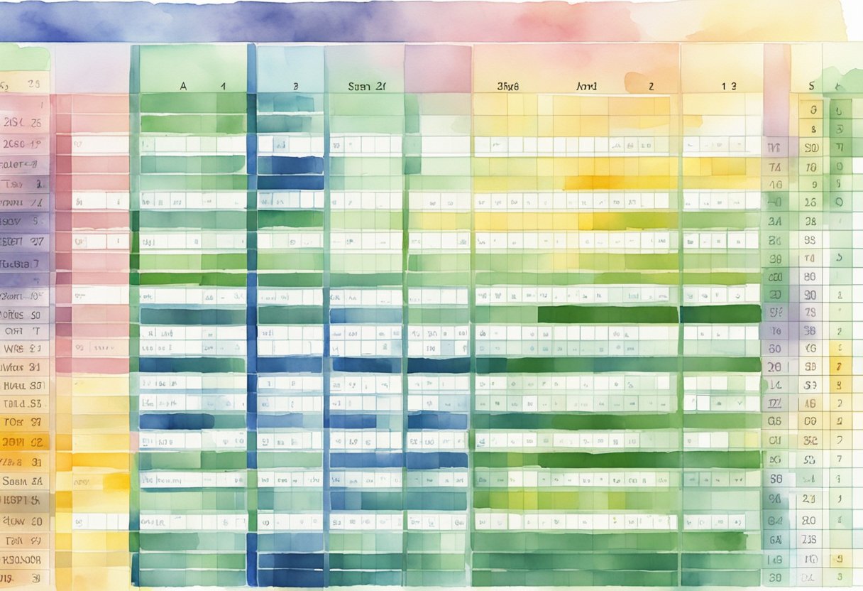 Excel spreadsheet with rows of data. Autofilter button highlighted. VBA code window open. User filtering data