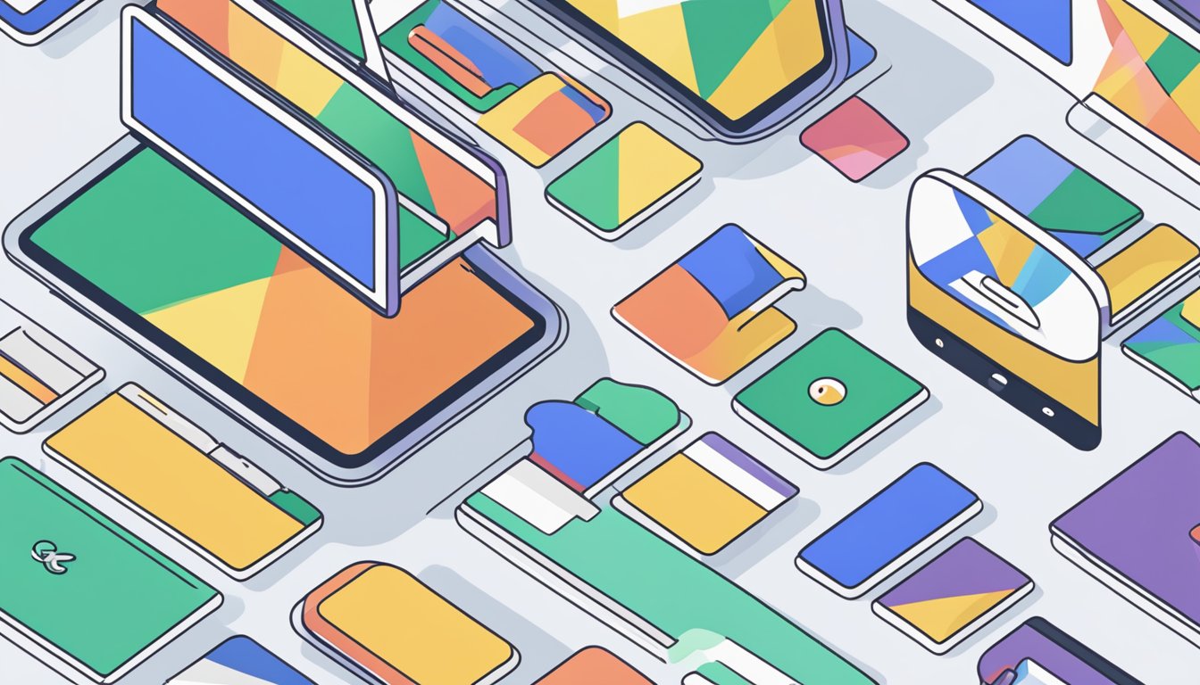 A computer screen displaying a webpage titled "Frequently Asked Questions minbedrift google" with the Google logo and search bar visible