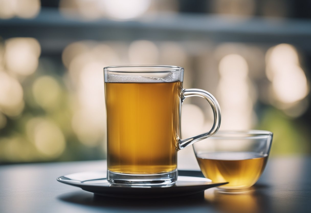 Detox tea moves through digestive system, stimulating bowel movements