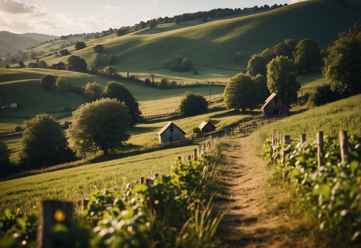 una vista spettacolare nelle colline toscane su uno dei migliori agriturismi per famiglie