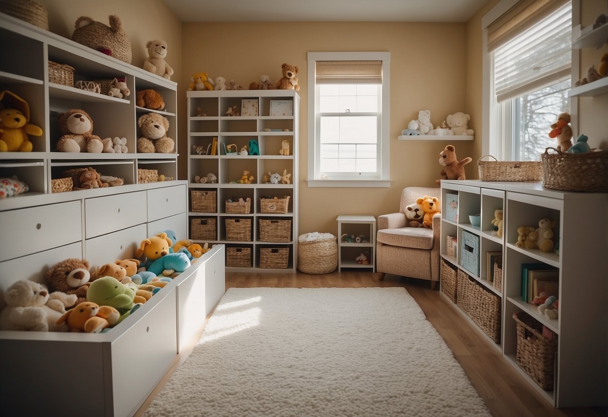 using bins and baskets for toy organization, DIY toy storage projects, space-saving toy storage solutions, toy storage ideas for small homes, functional toy storage furniture, tips for decluttering kids' toys