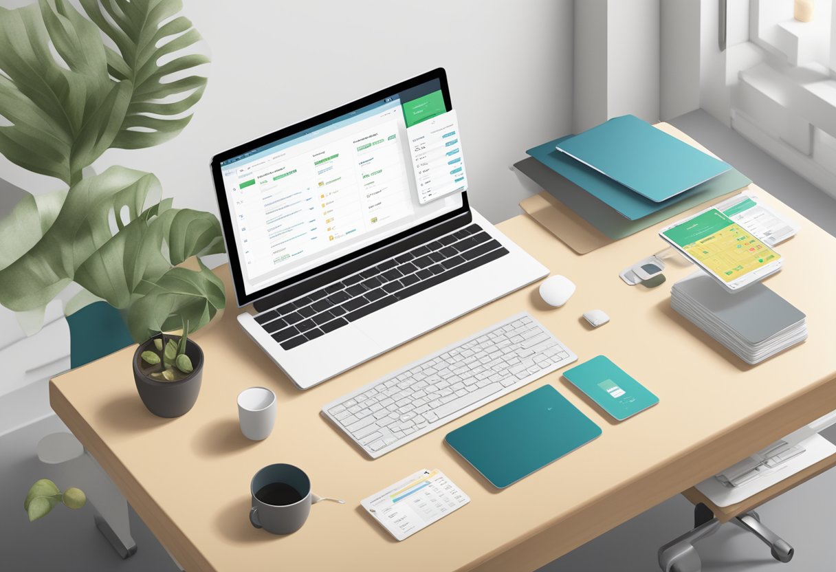 A table with various subscription plan options displayed on a computer screen, with pricing details and features listed next to each plan