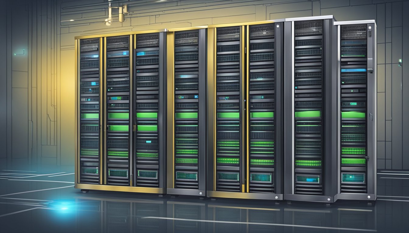 A secure and high-performance web hosting server with advanced security features and fast data processing